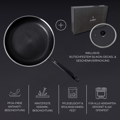 STAINLESS STEEL FRYING PAN