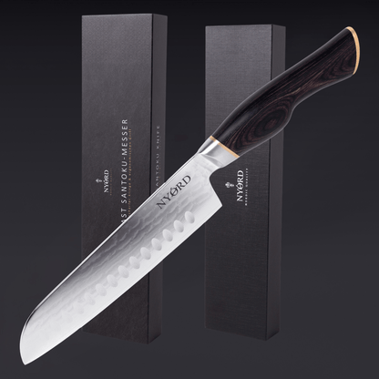 DAMASCUS SANTOKU KNIFE