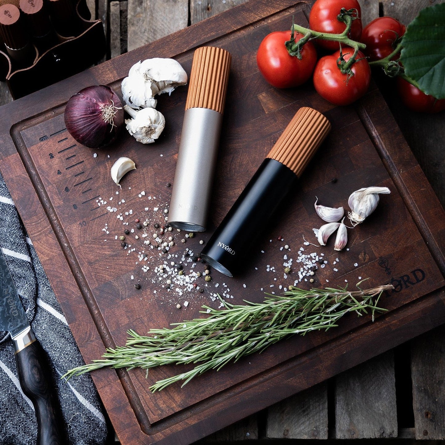 Spice mill set pepper &amp; salt