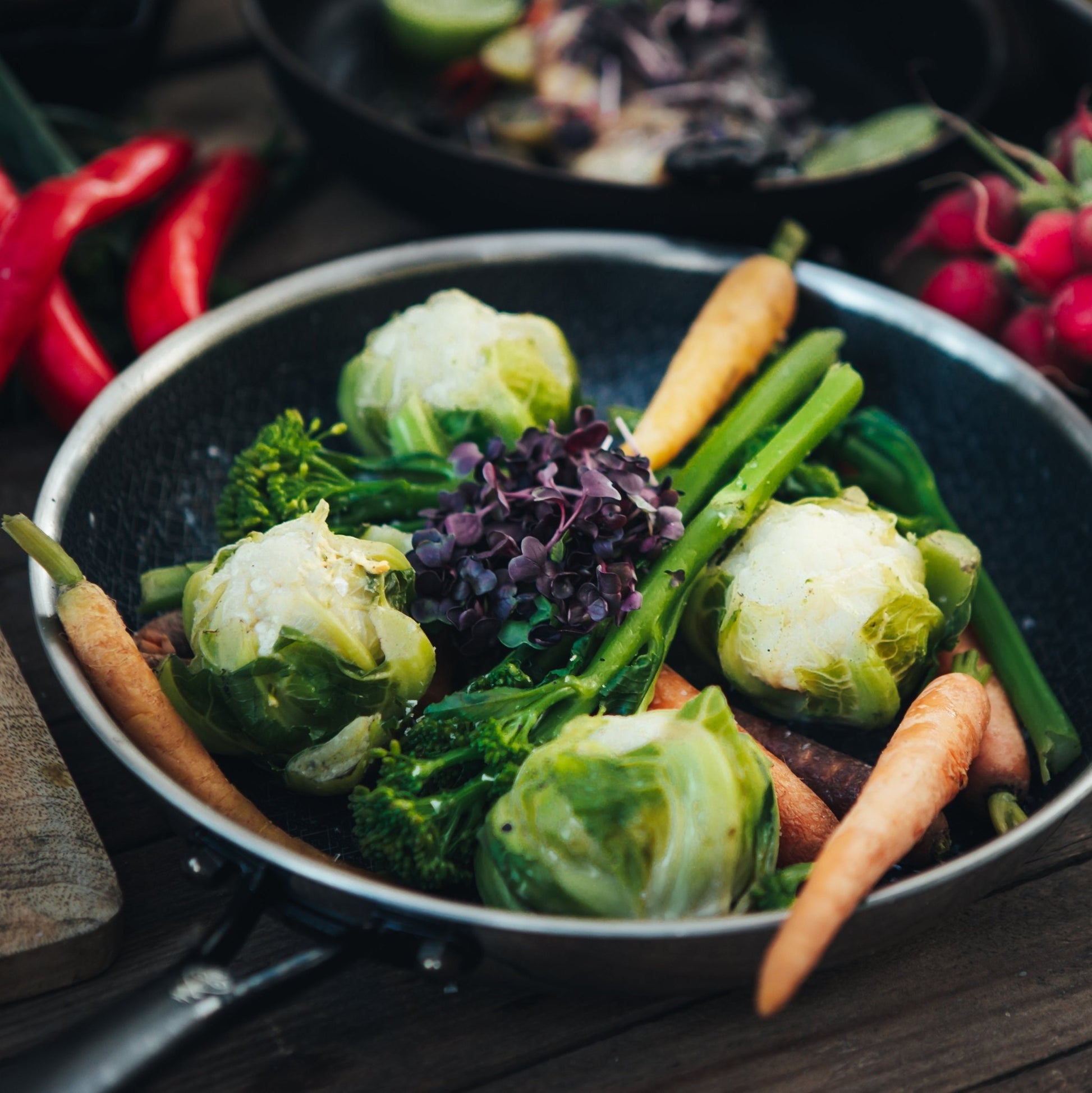 EDELSTAHL BRATPFANNE - NYORD - Nordic Quality