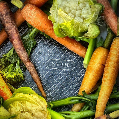 Die Rune-Hybrid-Struktur mit Gemüse